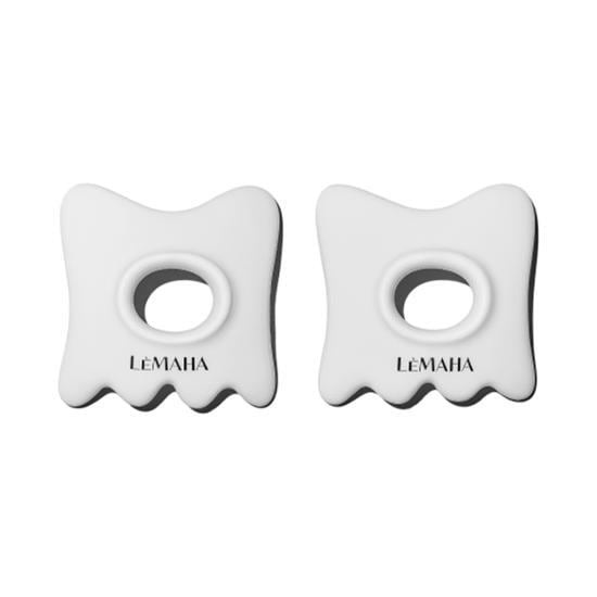 ルマハ リング型かっさ 2個セット (専用ポーチ付き)