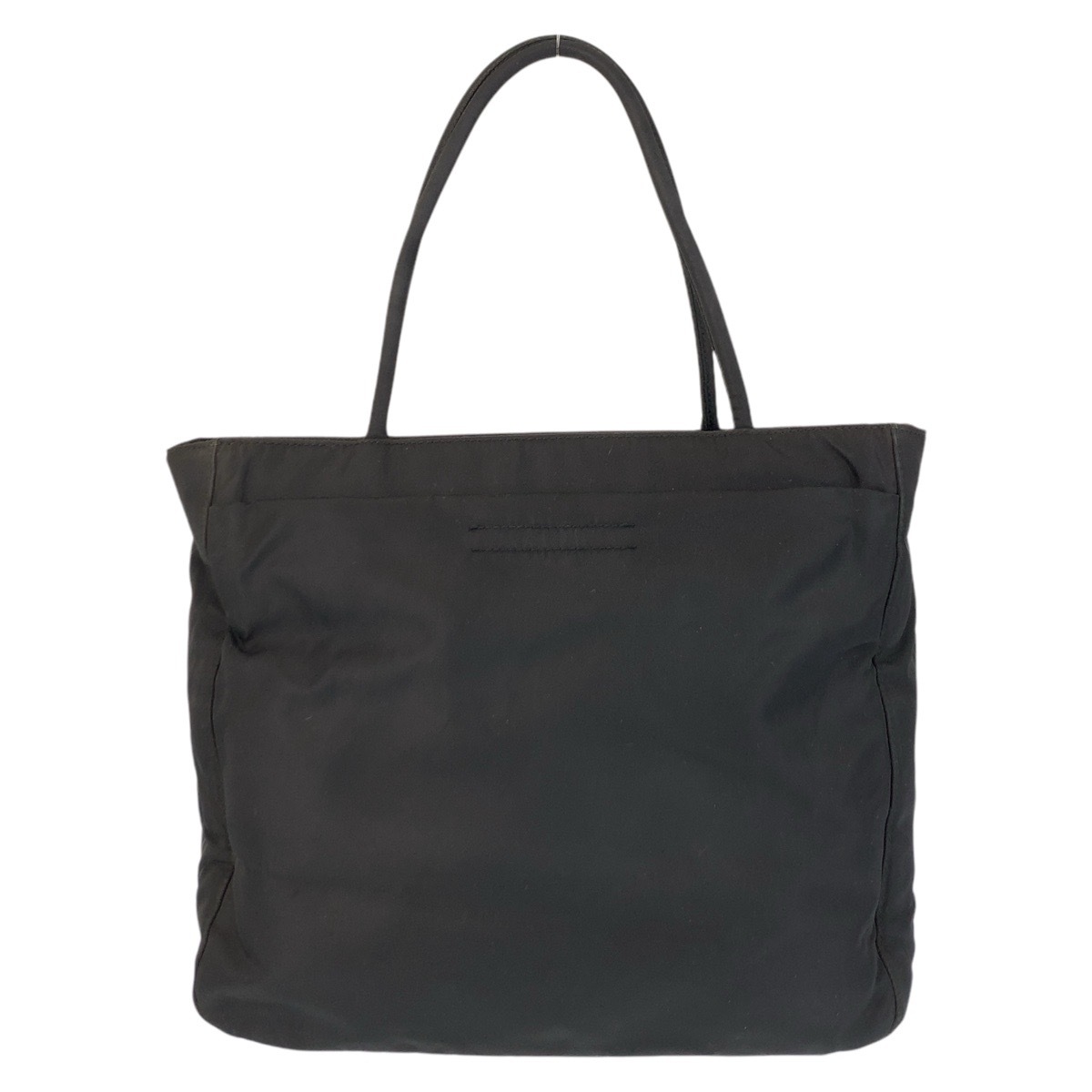 テスート 三角ロゴプレート ブラック 黒 シルバー金具 ナイロン トートバッグ ショルダーバッグ レディース 501601