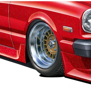 他サイト： アオシマ 1/24 ザ・チューンドパーツ No.41 フォーカスレーシング 14インチ【53744】 プラモデル ABK 53744 フォーカスレーシング 14インチの商品画像