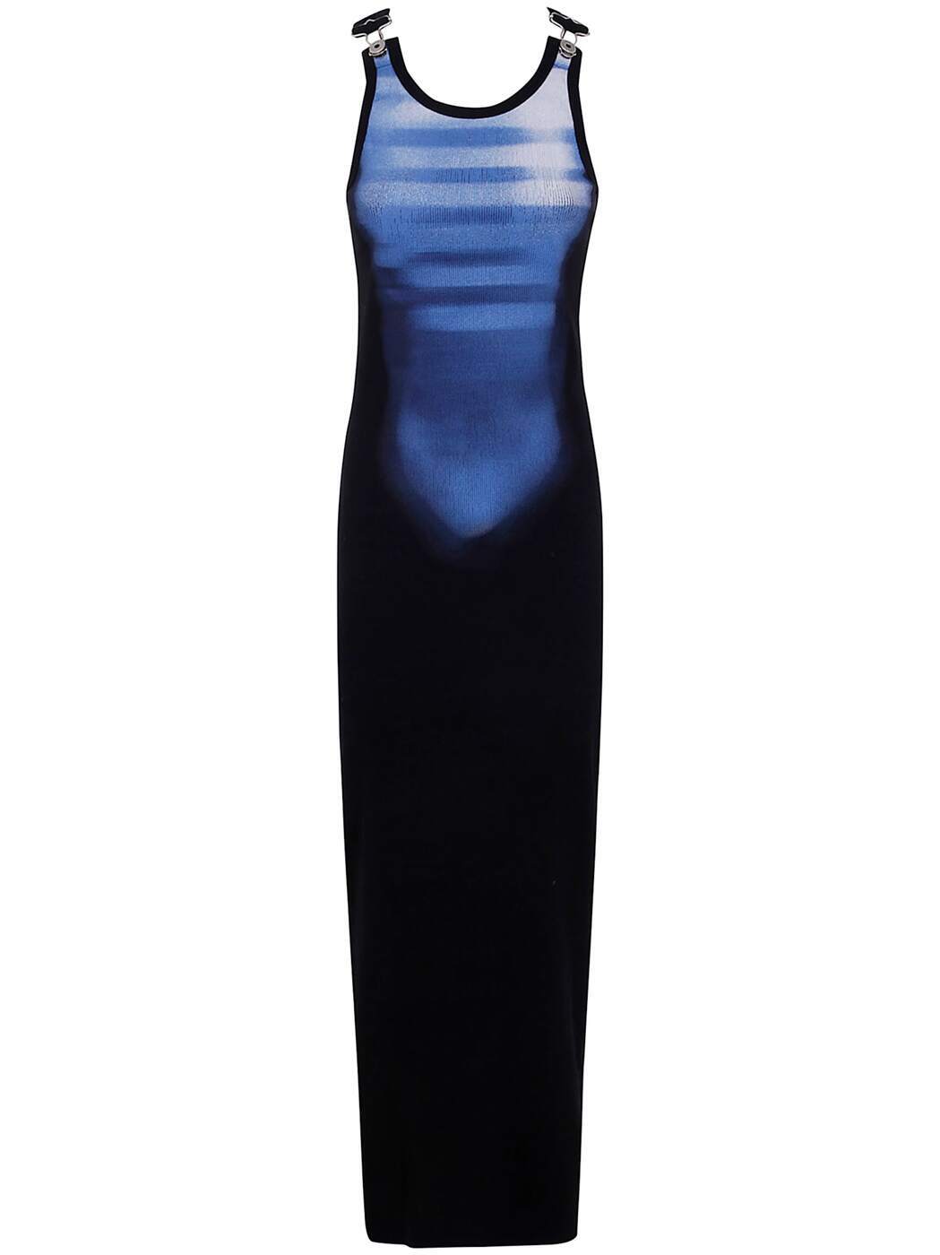 25.33.F.RO373I.J581.0050 0050 BLACK BLUE 春夏2025 ドレス レディース ia