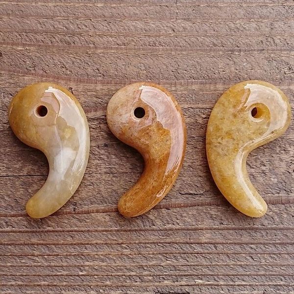 ビーズ アクセサリー用品 アクセサリー道具 材料 手芸 ハンドクラフト 勾玉 コレクション 特大