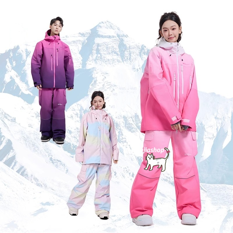 ★22-23' OP レディーススノーボード ジャケット＋パンツセット　[ピンク](M) 新品！★ ☆22-23' OP レディーススノーボード ジャケット＋パンツセット