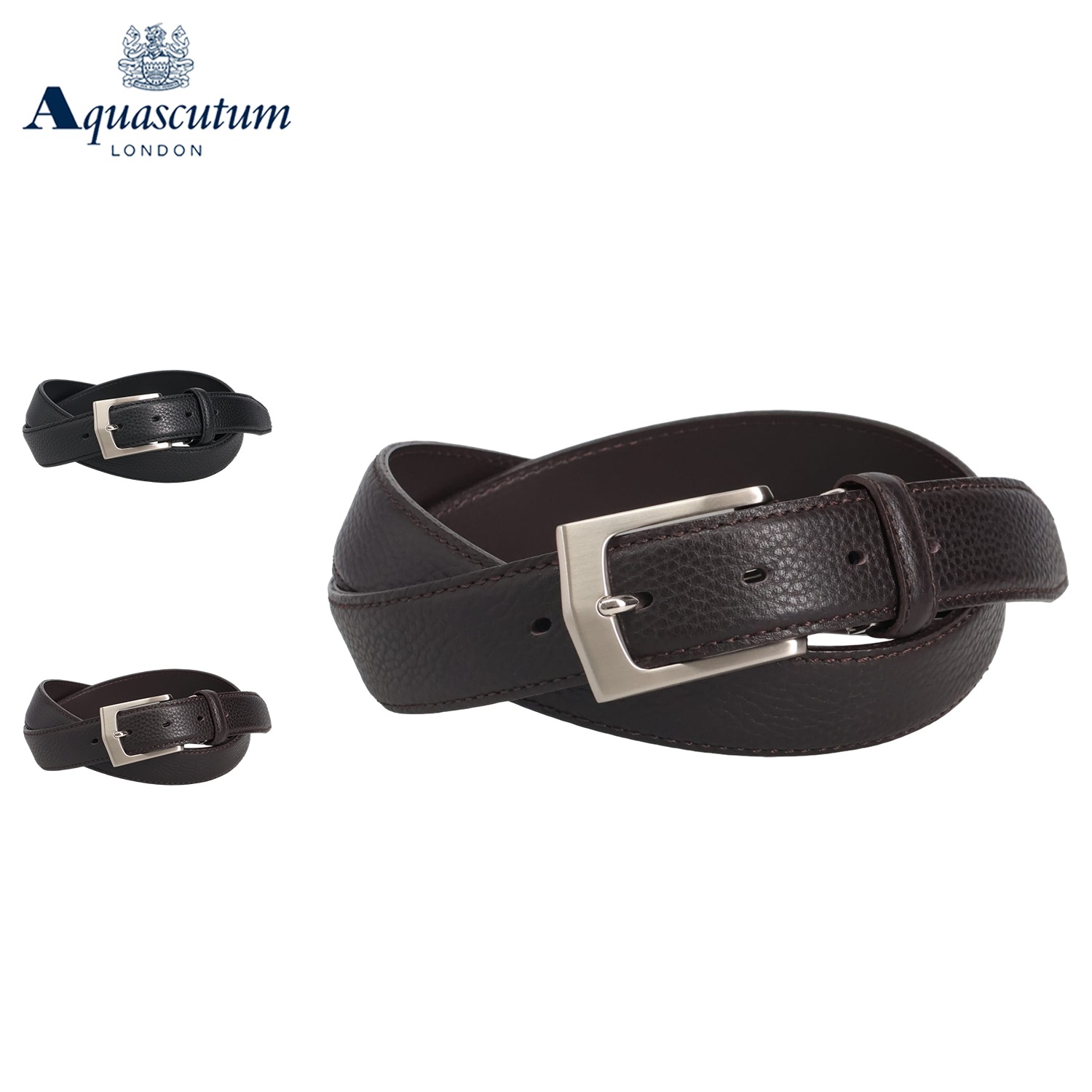 ベルト レー メンズ 本革 日本製 ブラック 黒 AQ-0060123