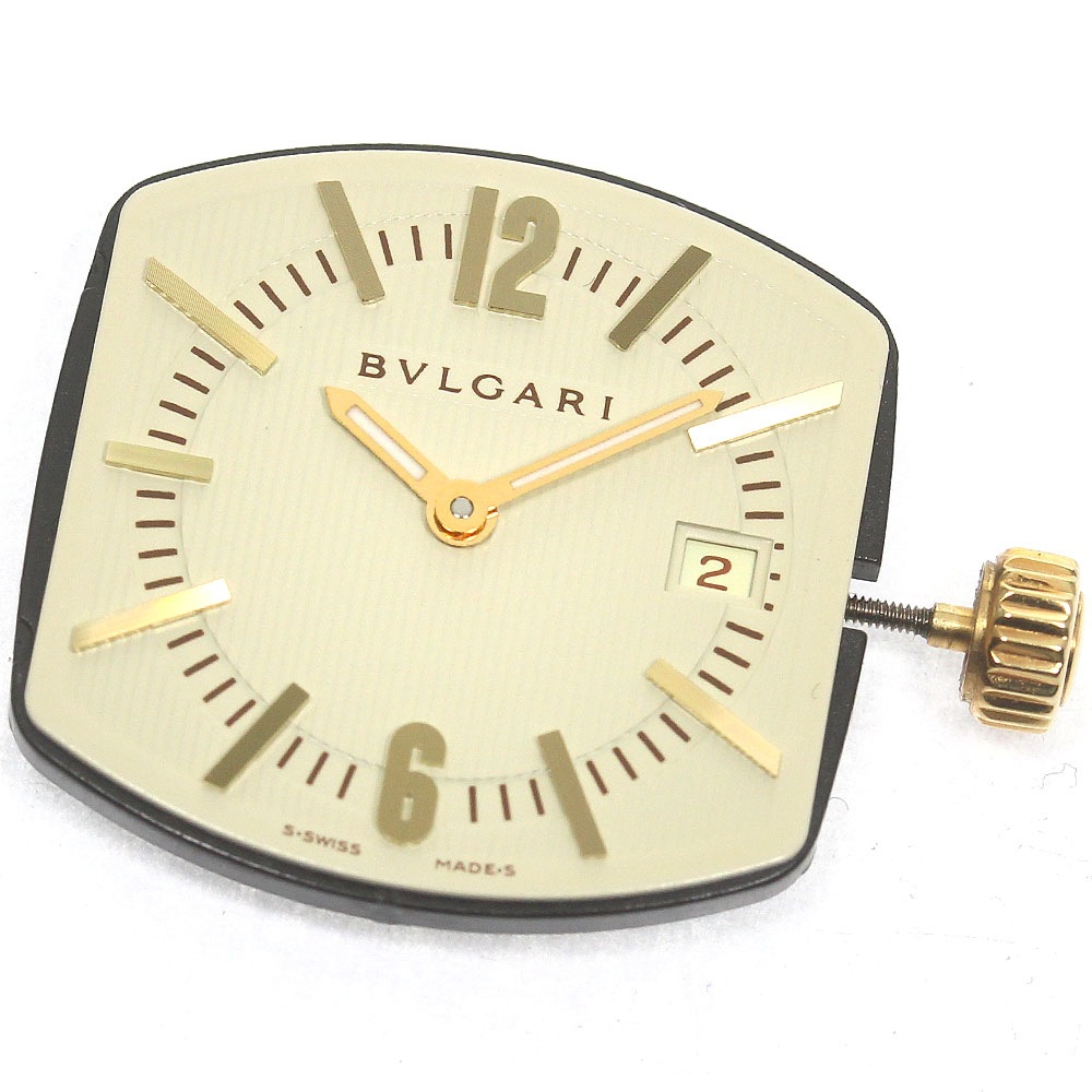 ブルガリ BVLGARI Cal.MVE230 デイト ムーブメント クォーツ レディース 美品 _D-73【中古】