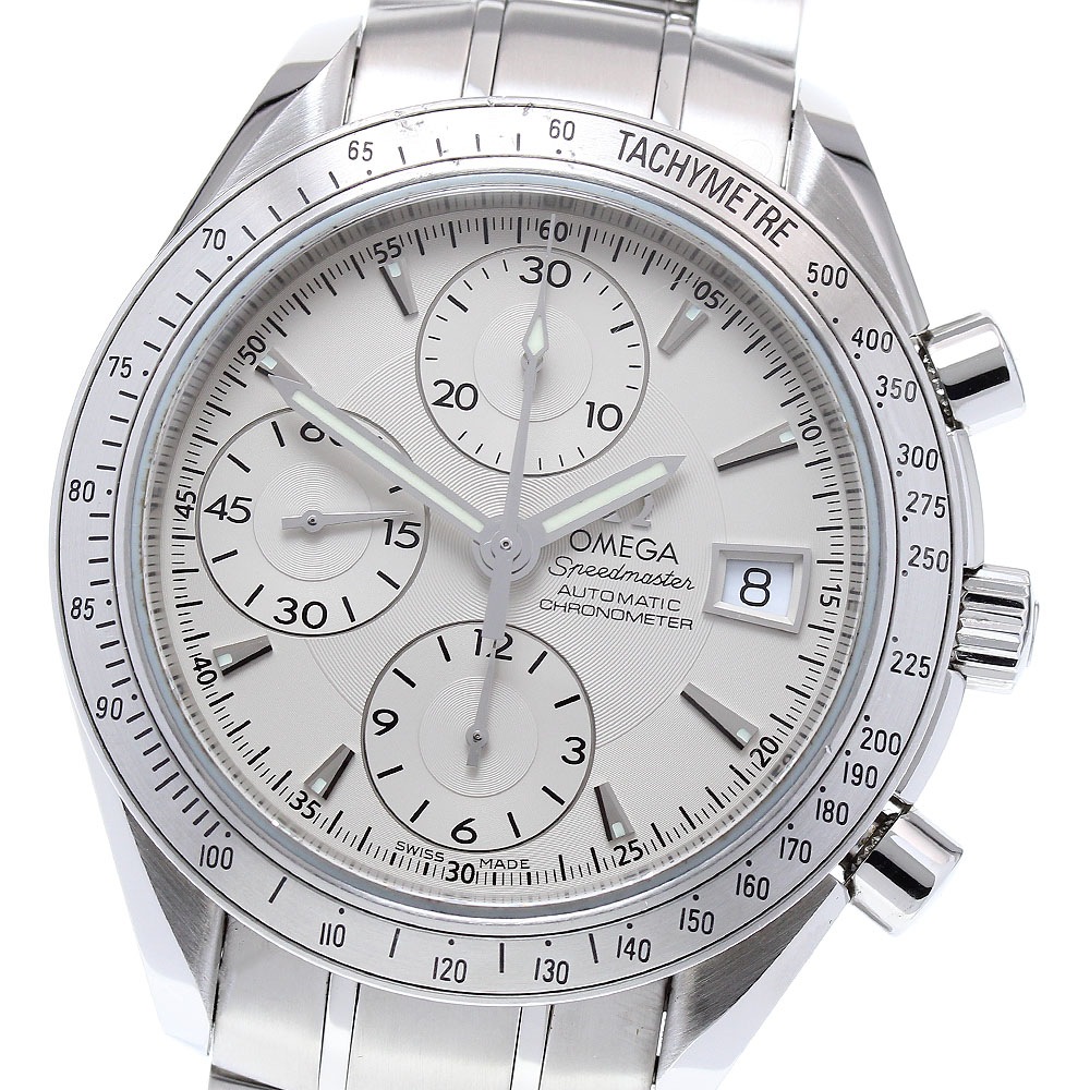オメガ OMEGA 3211.30 スピードマスター クロノグラフ 自動巻き メンズ 保証書付き_839185【中古】