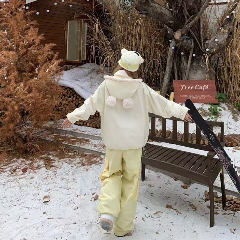 スノーボードウェア 2024 2025 上下セット レディース メンズ ジャケット アウター パンツ フリル スウェット セットアップ