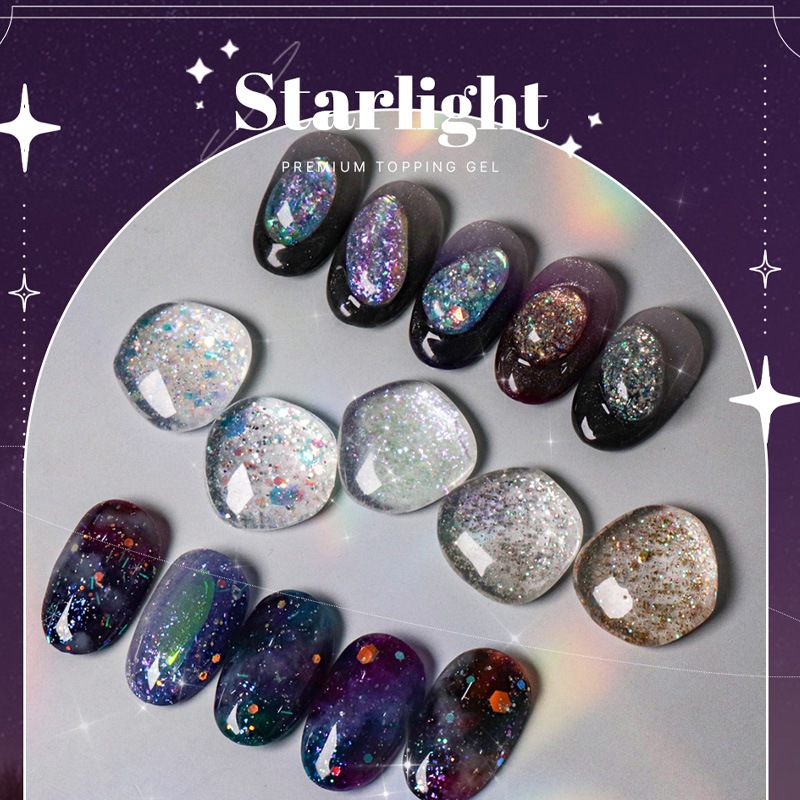 [THE GEL] 5種セット STARLIGHT TOPPING GEL 星のように輝くトッピング