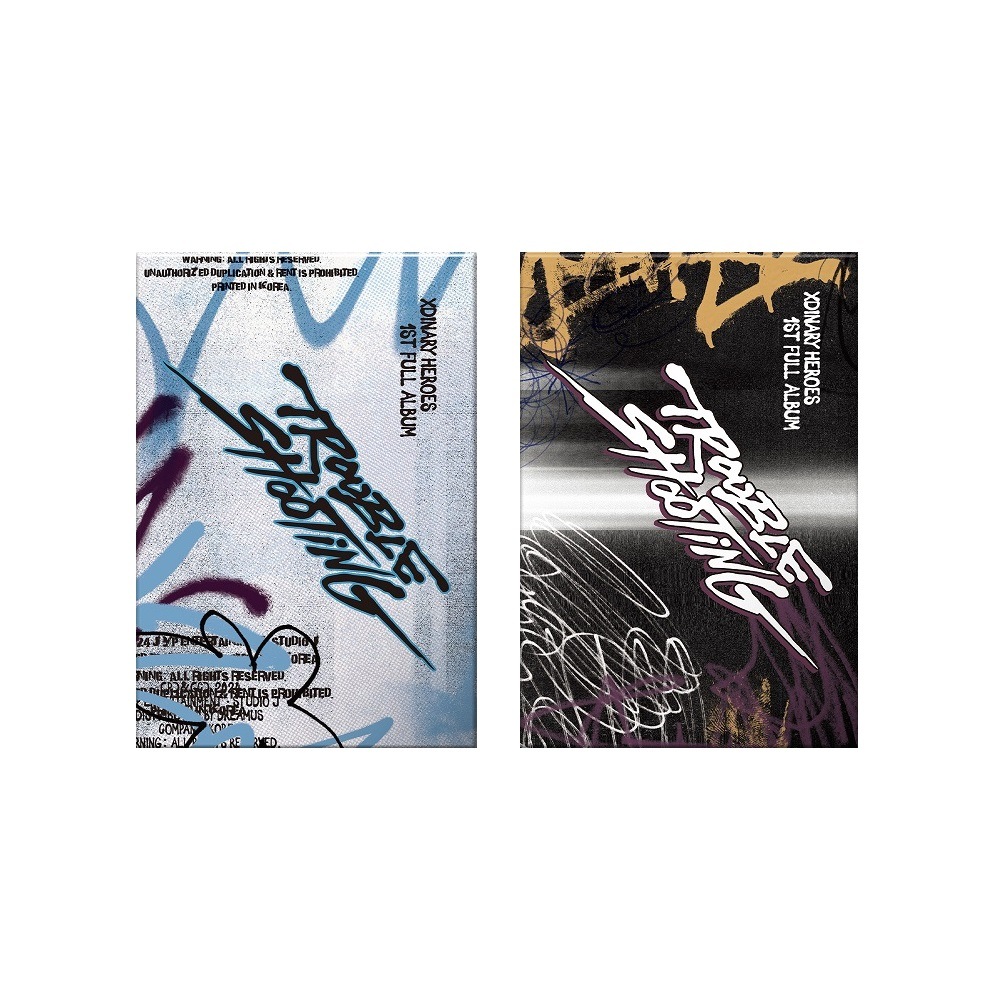 [未開封新品] Xディナリーヒーローズ Xdinary Heroes - 1集 Troubleshooting トラブルシューティング2種セット