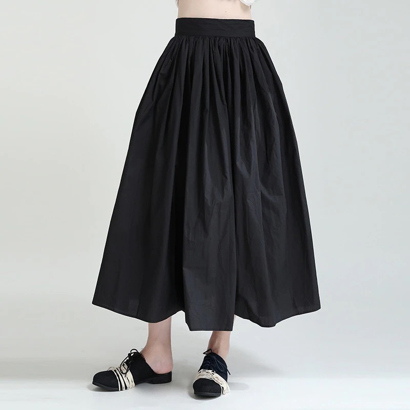 【J.Fashion】 多層裾今週の割引は 25% オフです ロングスカート Aライン ドッキング サテン 上質 ロングスカート メガ割