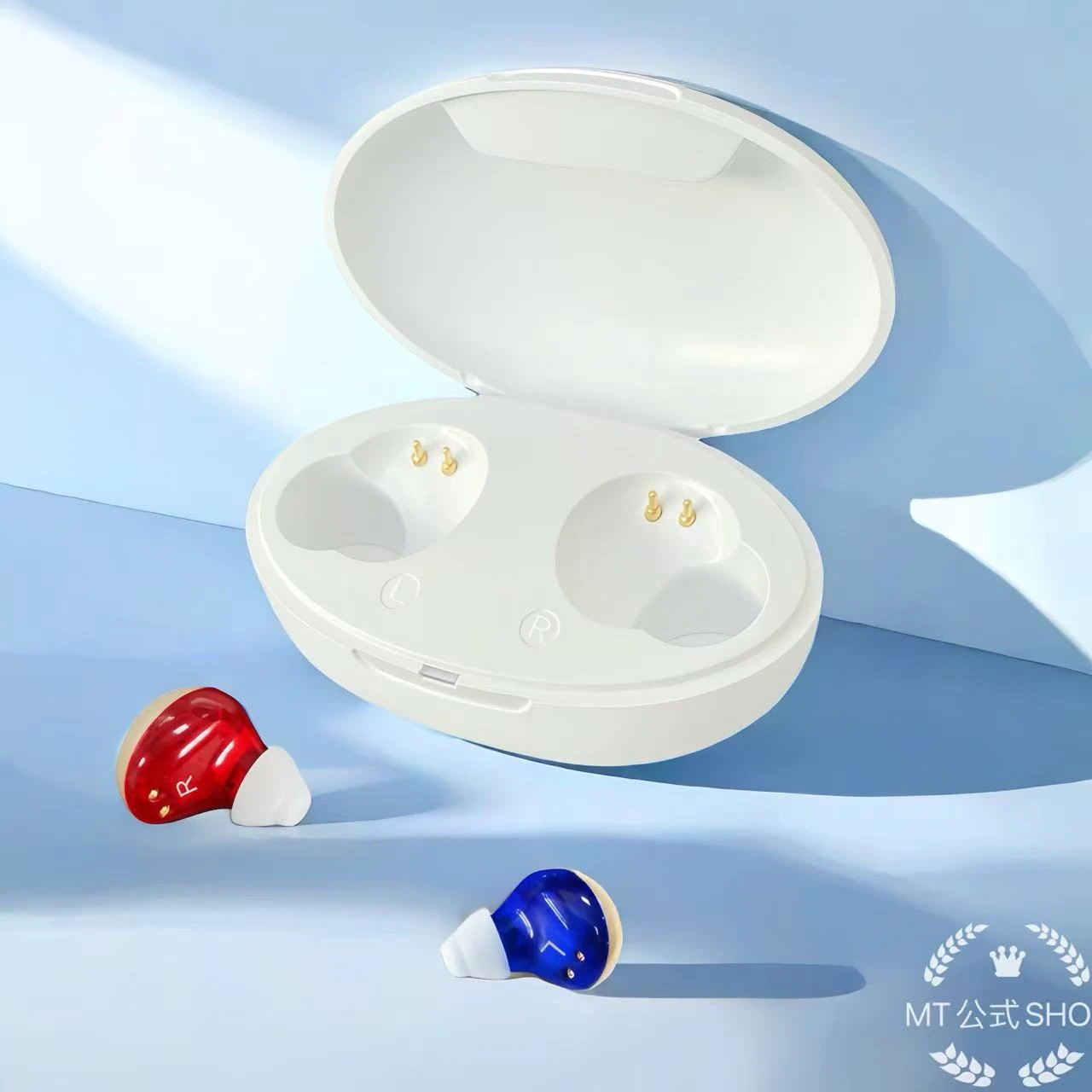 集音器 高齢者 充電式 ワイヤレス イヤホン型 両親 超軽量 両耳片耳 5段階音量調整 最大28時間連続使用 イヤーピース6種 小型 口コミ 使いやすい 敬老の日