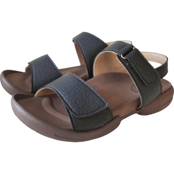 Re:getA リゲッタ レディース バックベルト付きグミインソールサンダル R-279 カジュアル シューズ R279-BLK レディース
