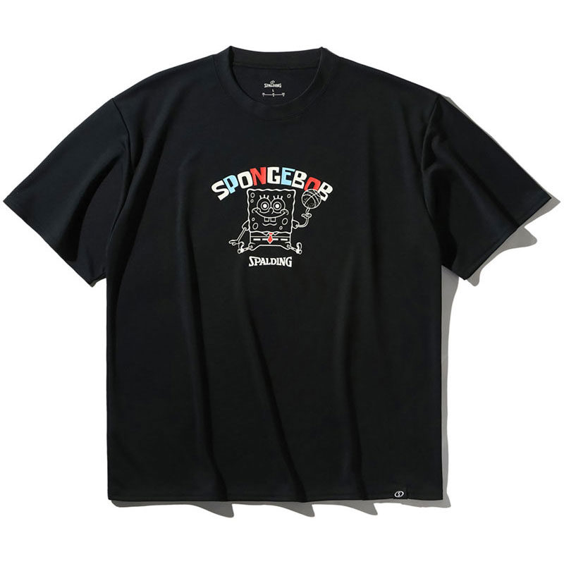 Tシャツ スポンジ・ボブ パペット バスケットボール 半袖Ｔシャツ (smt25149s-1000)