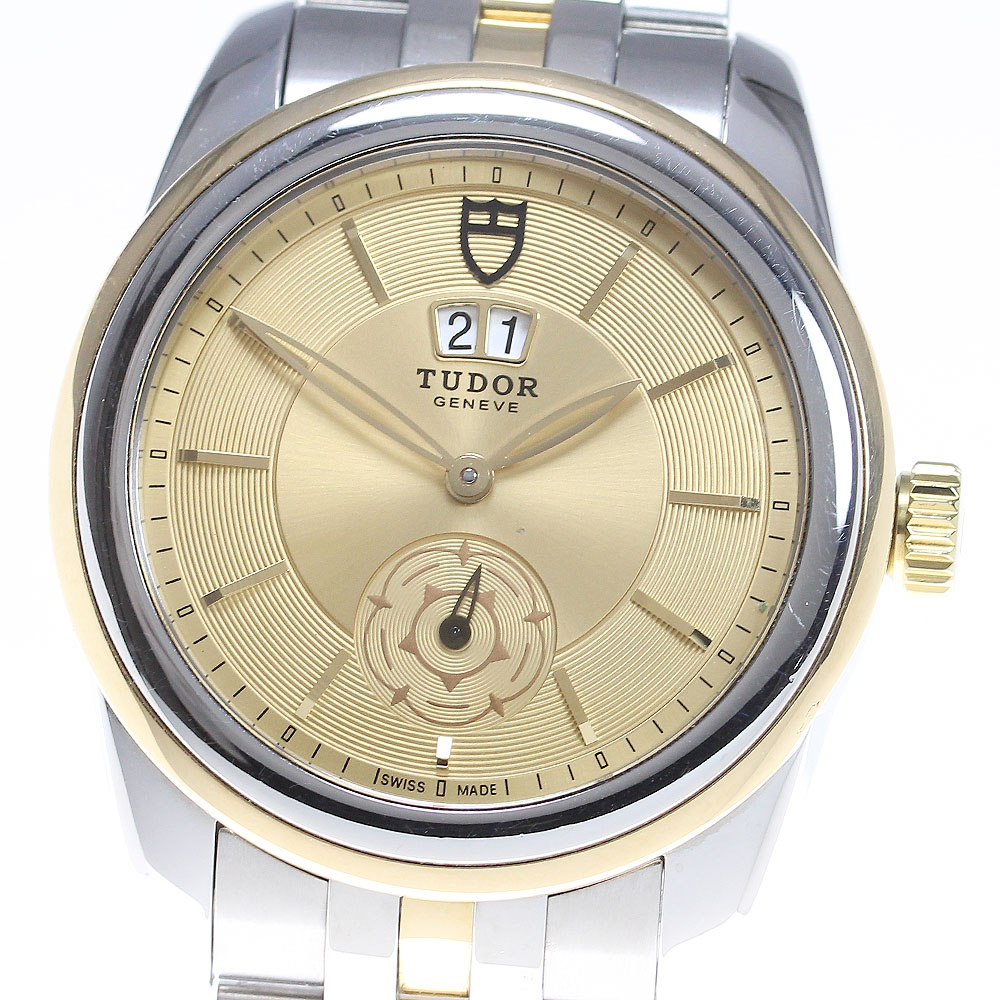 訳あり チュードル TUDOR 57003 グラマー ダブルデイト スモールセコンド 自動巻き メンズ _834411【中古】