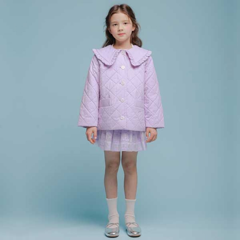 アイラブJ N.ライラックビッグカラー半袖ジャケット JVSOU62