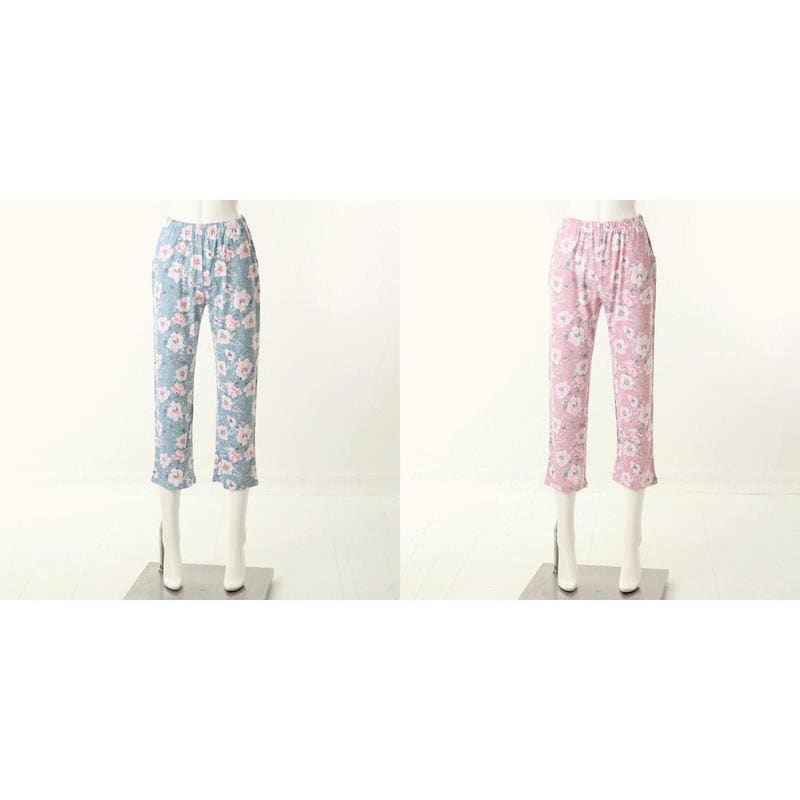 2枚入り 花柄プリント 女性用下着 室内着 2セット VEP3981WSG