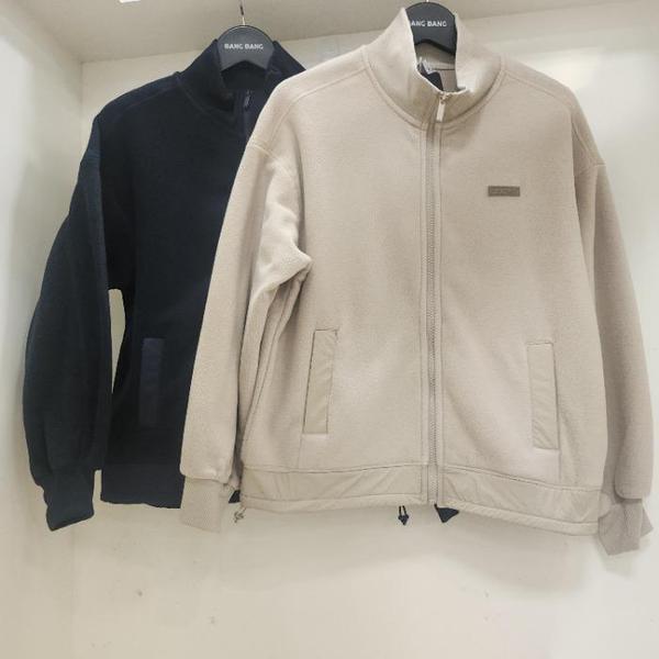 HC15 秋冬 女性 ソフト フェイクシープスキン ハイネック フリース ジップアップ CUL503 (S41246913)
