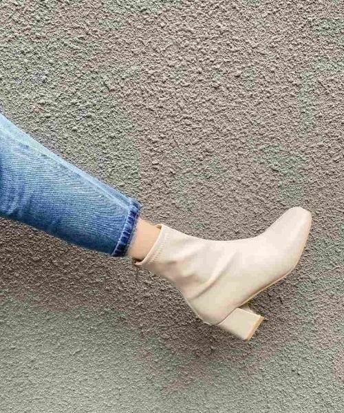 ブーツ 洗練されたショートブーツ レディース