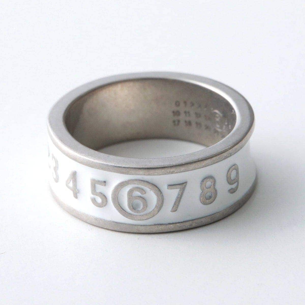 MM6 エムエムシックス メゾンマルジェラ リング SM6UQ0086 P7211 レディース ブラス ナンバリング ロゴ 指輪 アクセサリー 961 SM6U