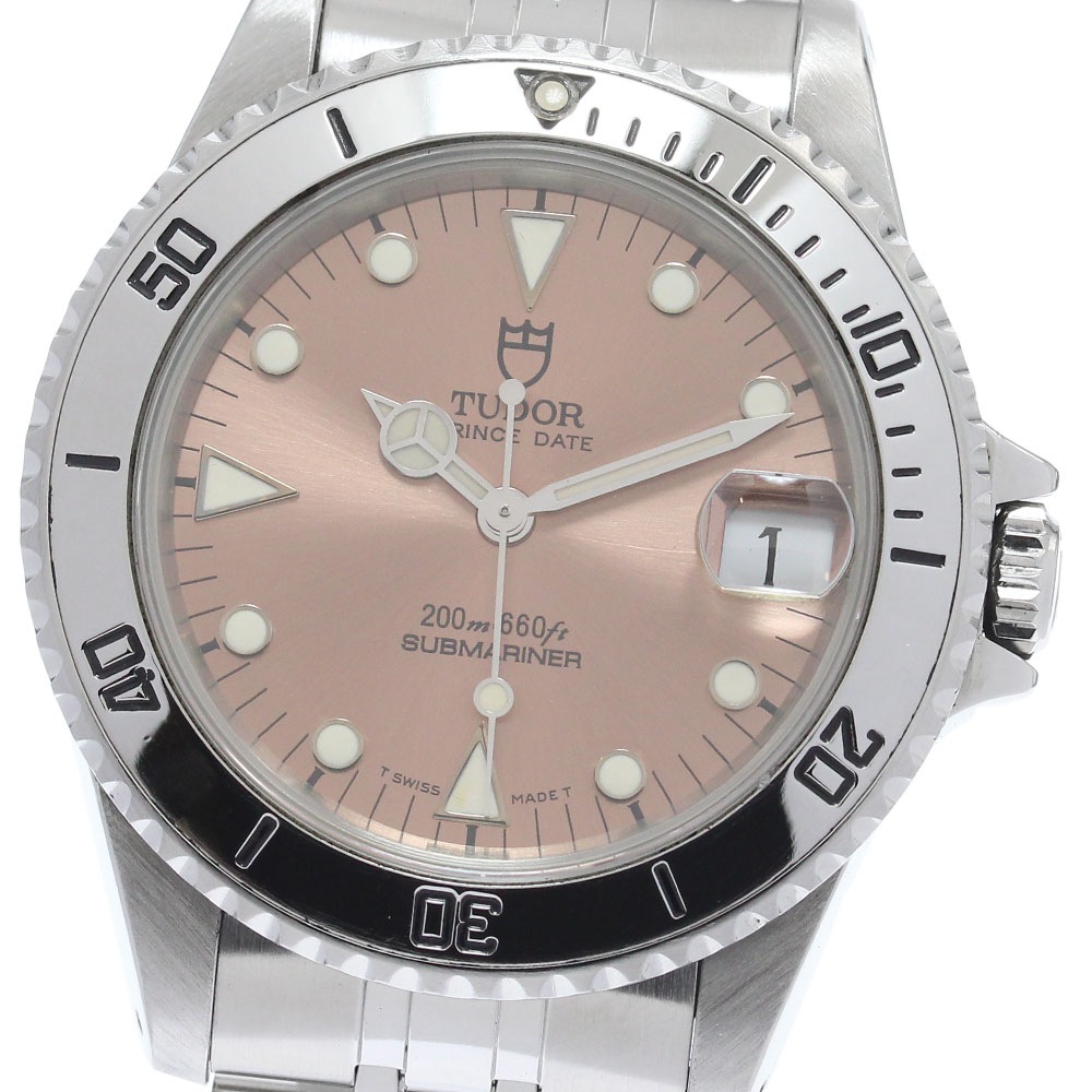 チュードル TUDOR 75190 プリンスデイト サブマリーナ デイト 自動巻き ボーイズ 良品 保証書付き_956930【中古】