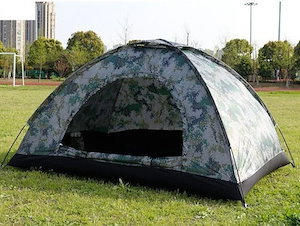 キャンプ用品 テント 一人用 2人用 3-4人 手動 ビーチテント 軽量 フルクロー