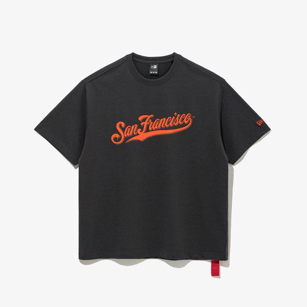[] MLB サンフランシスコ・ジャイアンツ ナバホ パターン Tシャツ ダークシャドウ_14536483