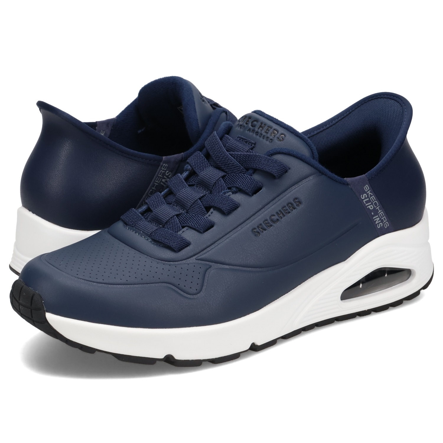 スリップインズ ウノ イージー エア ハンズフリー スニーカー メンズ ネイビー 183005 11,138円