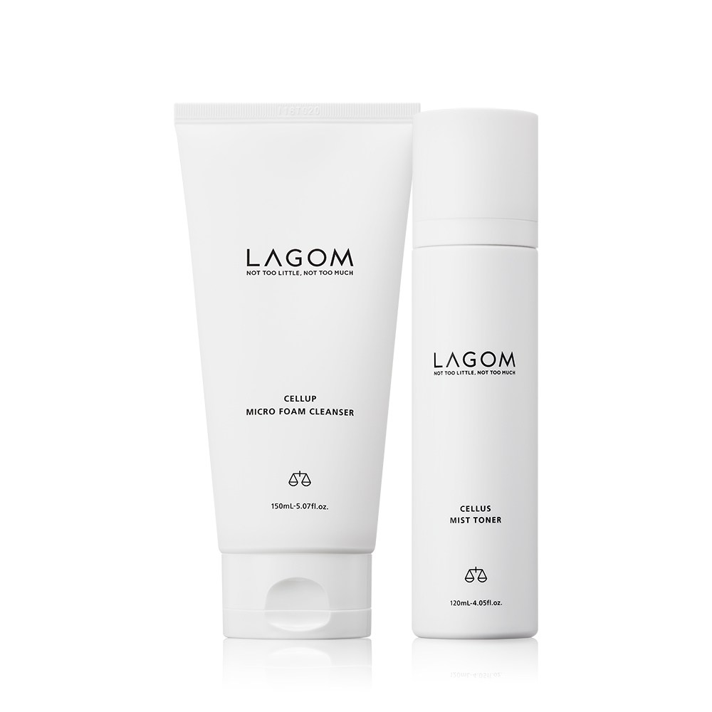 ラゴムマイクロフォームクレンザー150ml+ミストトナー120mlセット