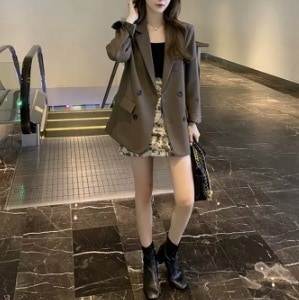 アウター ジャケット レギュラー丈 袖あり 長袖 7分袖 七分袖 ポケット 前開き ポリエステル かわいい 大人可愛い きれいめ シンプル 大人 上品 おしゃれ お洒落 大人女子 こなれ感