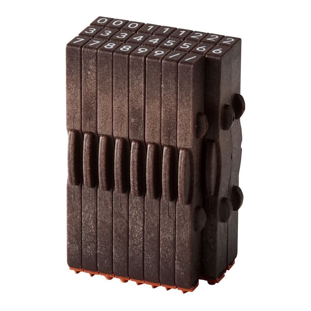 （まとめ買い）連結数字スタンプ ナンバリング GRJ-5AN [x3]