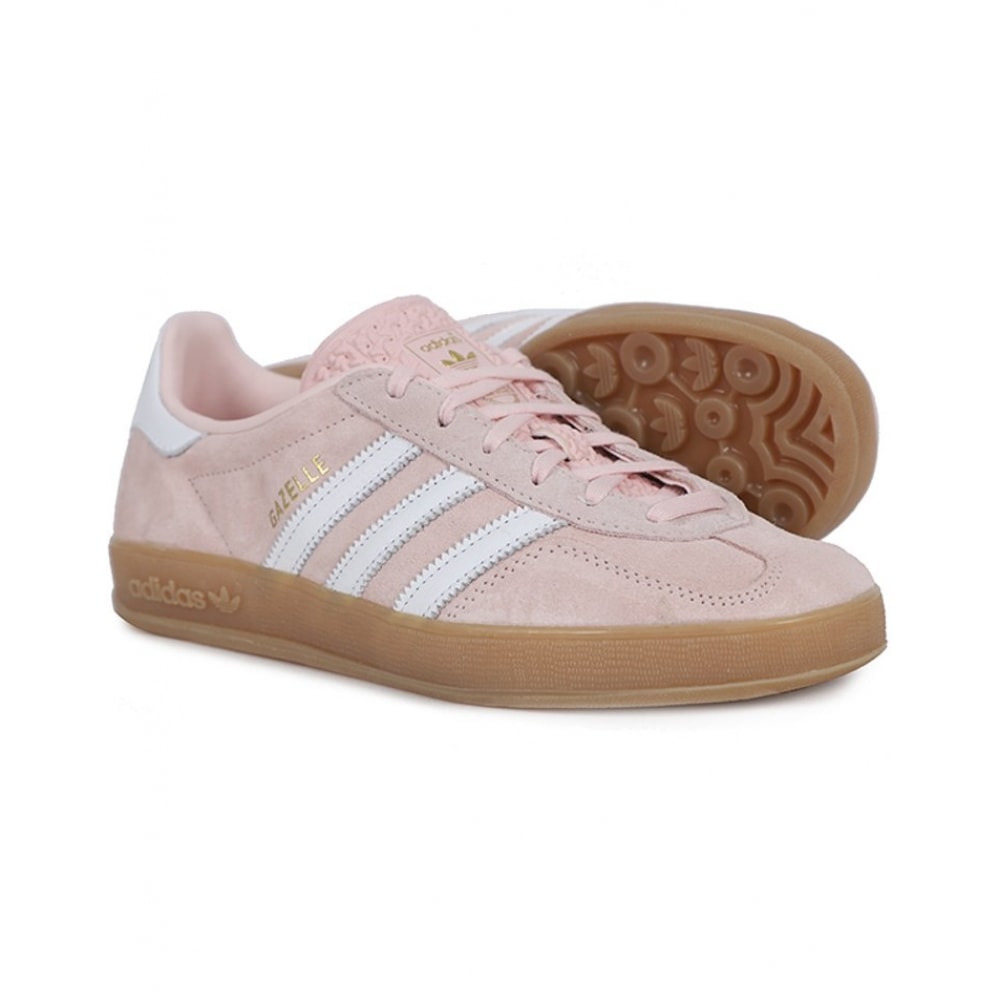 アディダス Gazelle インドアスニーカー W サンディピンクホワイト