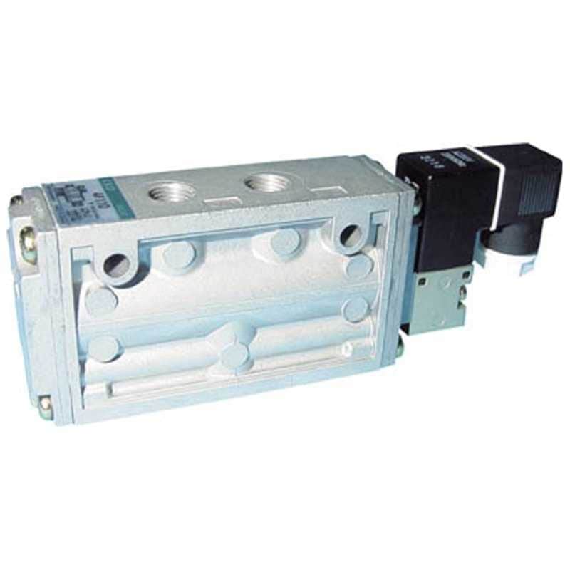 CKD　4Fシリーズパイロット式5ポート弁セレックスバルブ　4F11006AC100V