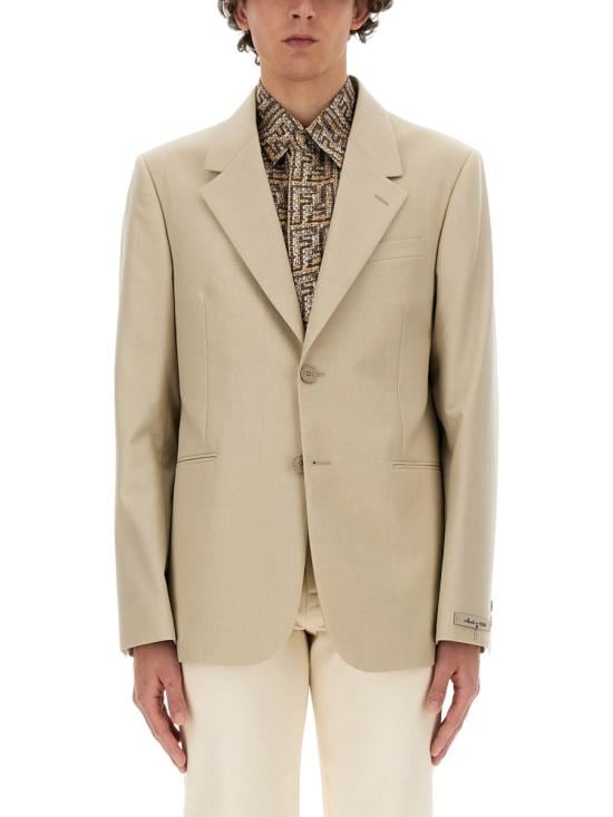 FENDI Men Jacket FJ0798 AR8TF1MTE BEIGE