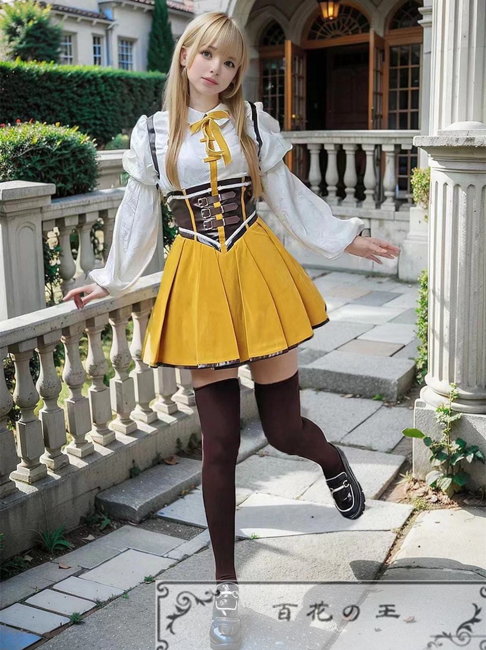 在庫品 魔法少女まどかマギカ 巴マミ コスプレ衣装 コスチューム ハロウィン 変装 仮装