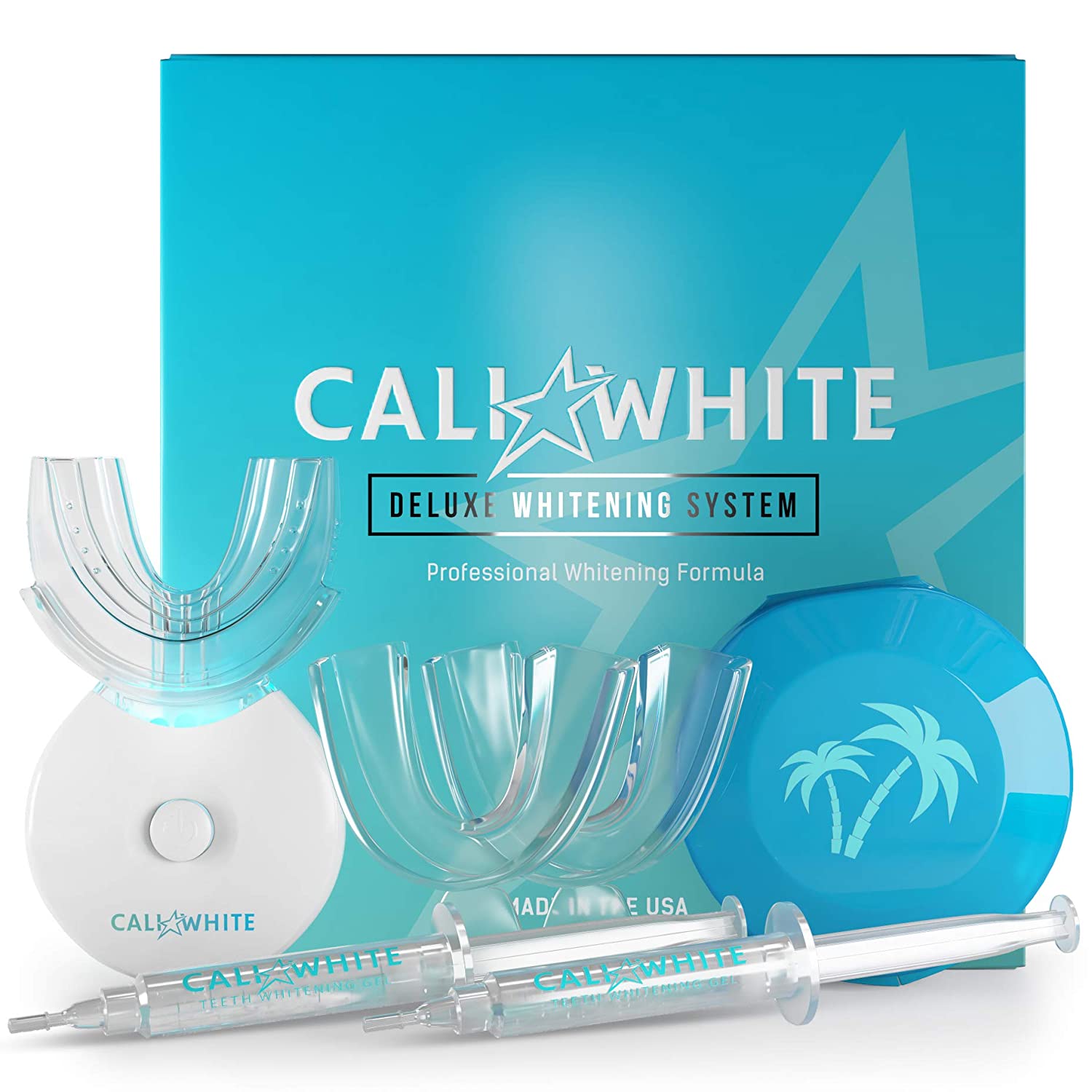 [アメリカ無料配送][検証済みの効果] Cali White Vegan Teeth Whiteni