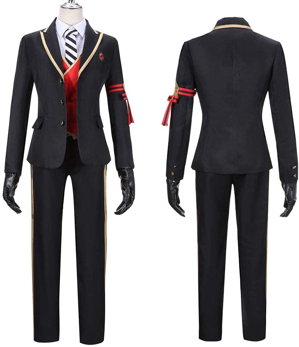 最安値挑戦 制服 ハーツラビュル寮 コスチューム エーストラッポラ コスプレ衣装 ツイステッドワンダーランド