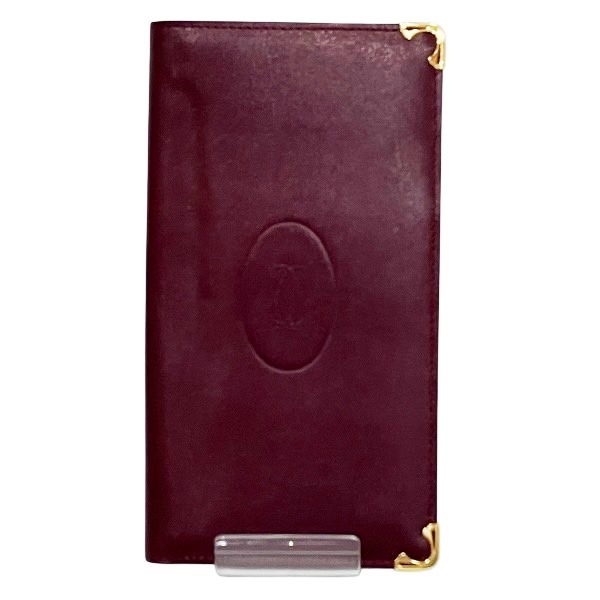 カルティエ Cartier マストロング 長財布 2つ折り財布 メンズ 【中古】