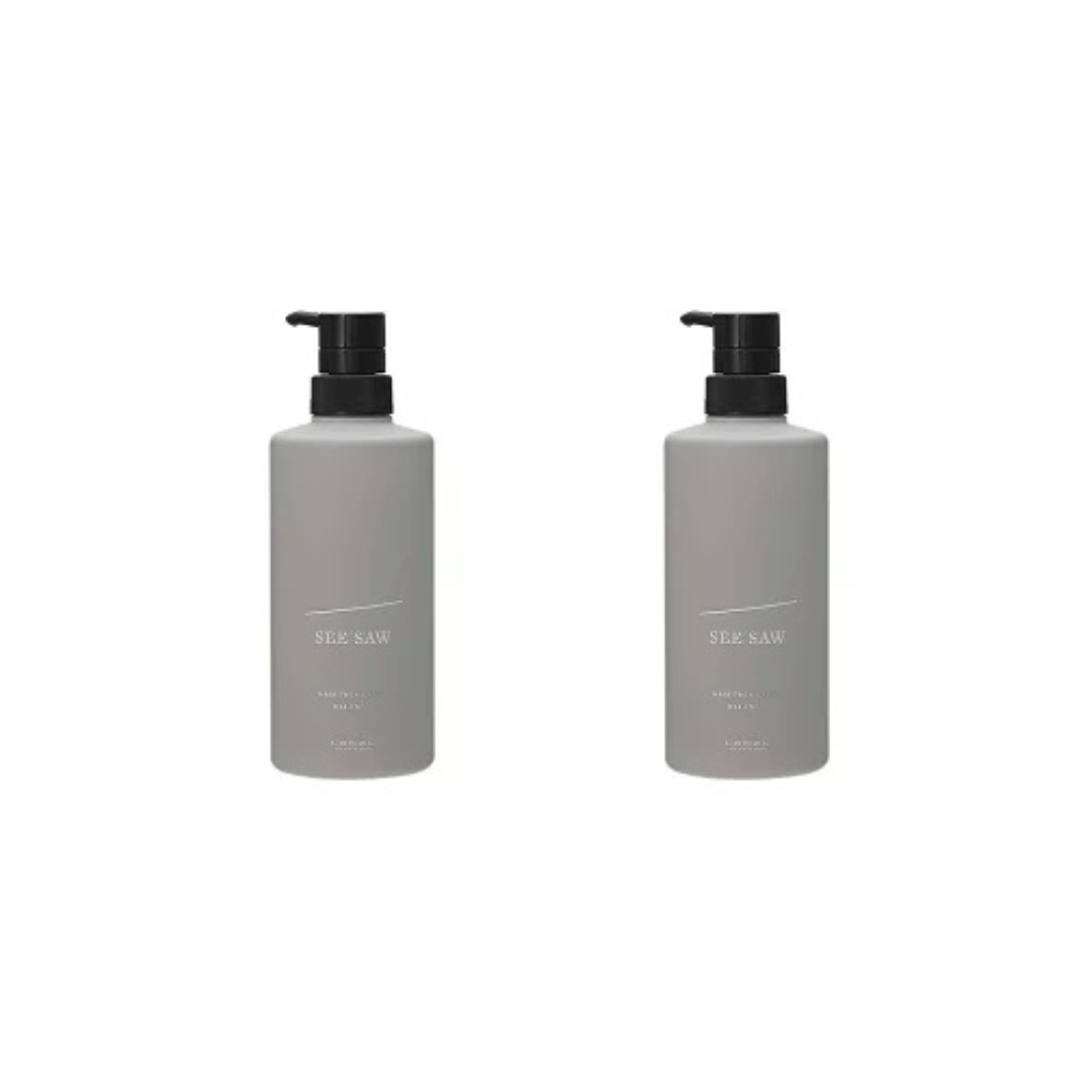 【お得２本セット】SEE /SAW ヘアトリートメント B 500ml　ヘアケア　サロン専売品　箱なし　トリートメント