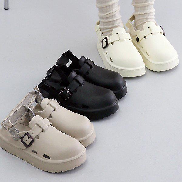 シューズ 軽量 バックオープン レディース ローファー パンプス スリッポン スリッパ 3cm sjjz B2518_P390063554