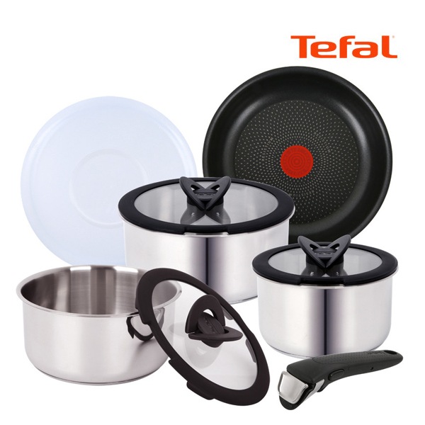 T-fal スマートアウトドア マジックハンド ステンレス キャンプ 9ピース