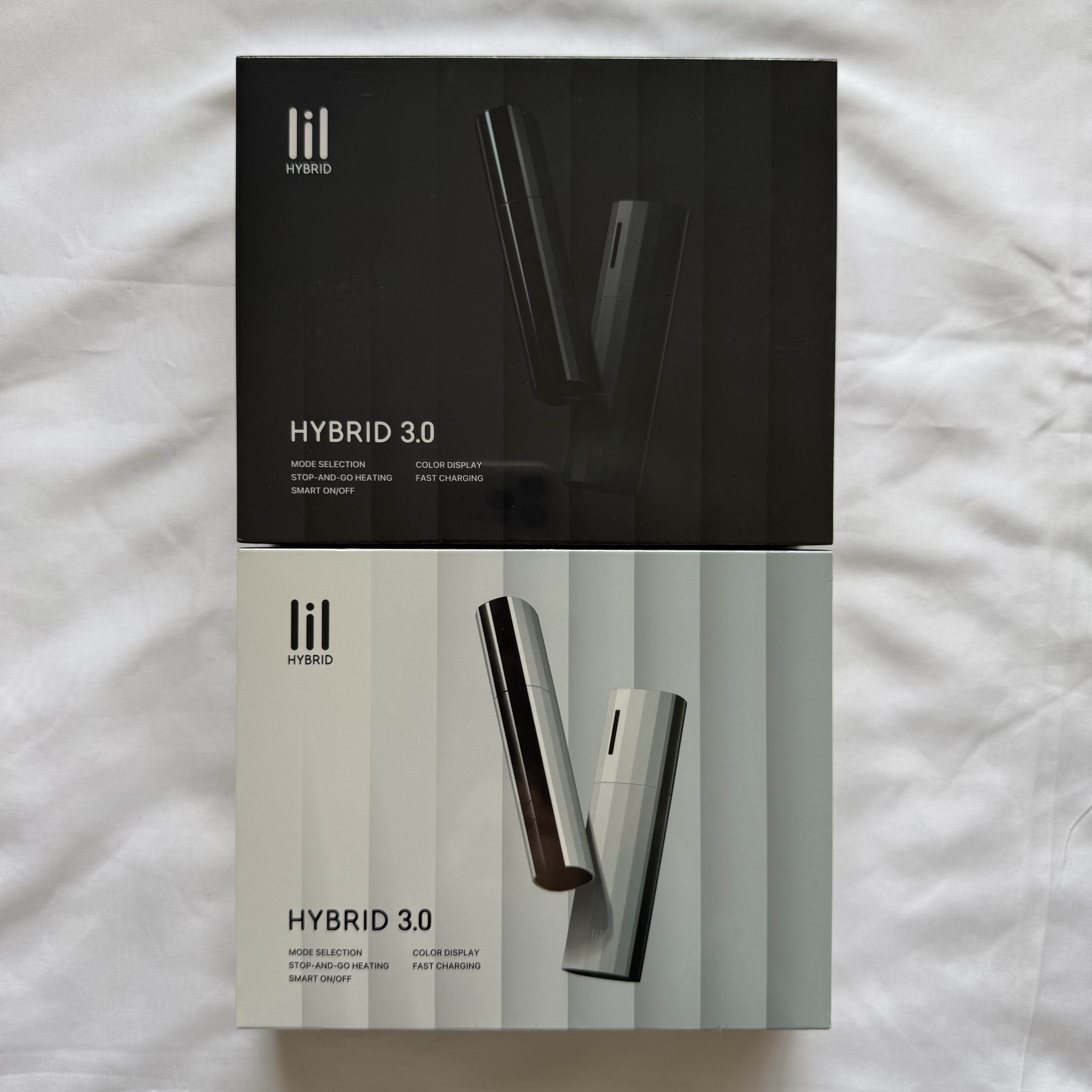 【韓国限定カラー・日本未発売】lQOS lilHYBRID 3.0 リルハイブリッド 電子タバコ　ホワイト　ブラック