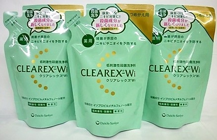 ［3個セット］　クリアレックスWi　 詰替え用　380mL入り　３個