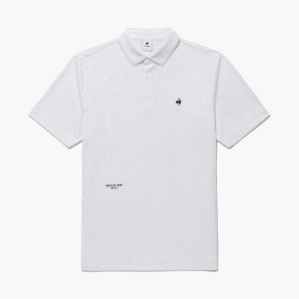 ゴルフ半袖Tシャツ KQF GQ121MTS34-WHTE 男性 ボールド レタリング パフォーマンス 半袖Tシャツ / white