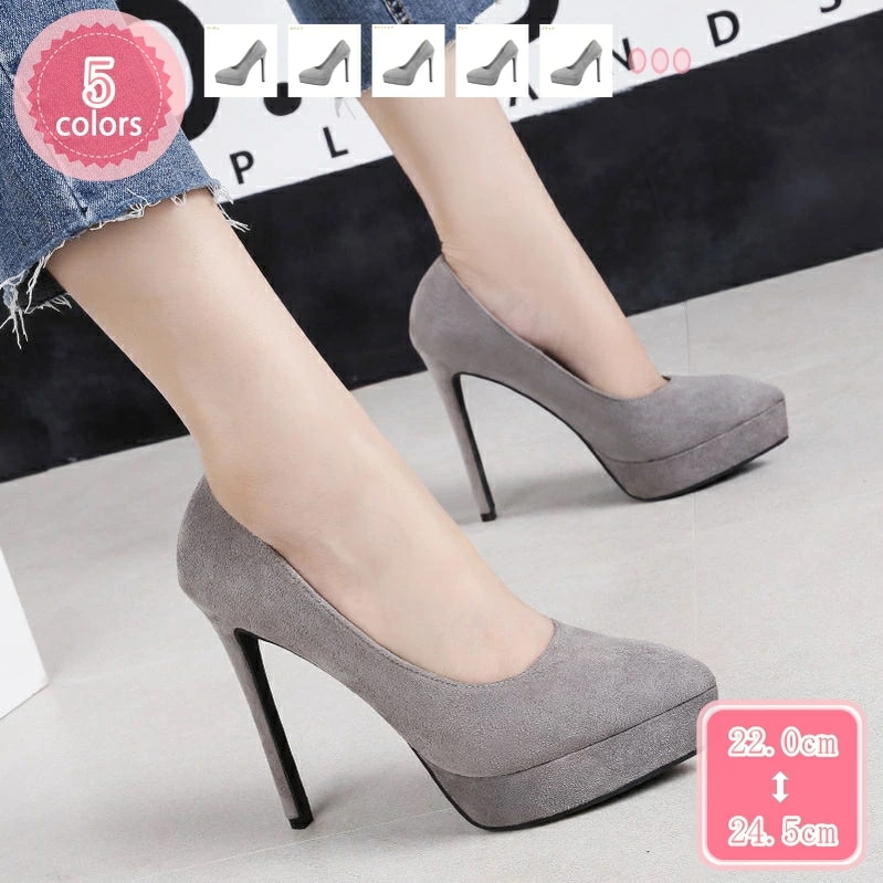 500円OFFクーポン パンプス 痛くない 脱げない ポインテッドトゥ 美脚 ピンヒール 結婚式 厚底パンプス レディース 歩きやすい ヒール 厚底 疲れない 小さいサイズ ハイヒール 春 夏 シュー