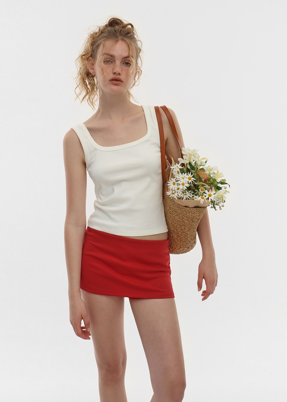 日ソンテンションミニスカートパンツ