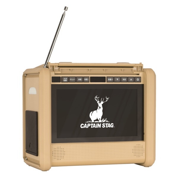 キャプテンスタッグ CS Portable Battery 500 TV(ベージュ)