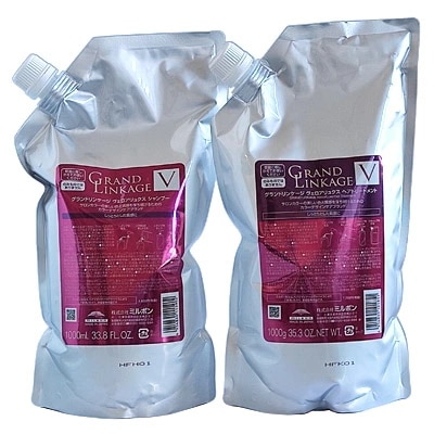 ミルボン グランドリンケージ ヴェロアリュクス シャンプー /トリートメント1000ml詰替えセット 9,656円