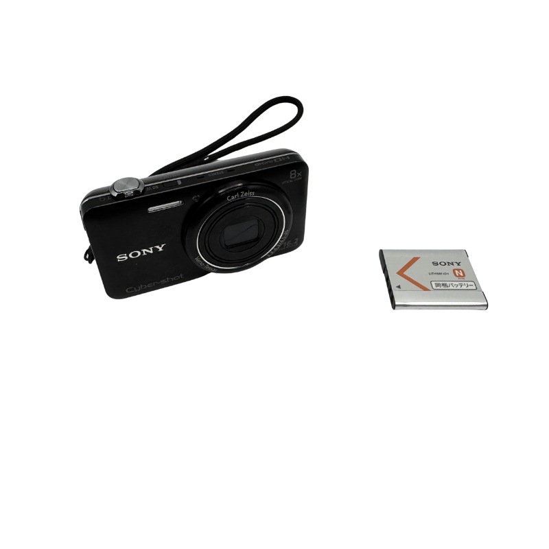 中古 SONY デジタルカメラ Cyber-shot WX60 1620万画素 光学8倍 ブラック DSC-WX60-B