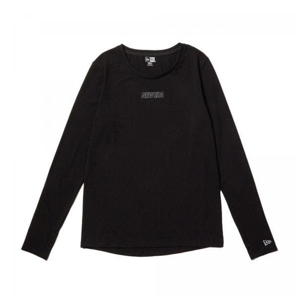 NEWERA ニューエラ Womens 長袖 テック Tシャツ ミドルレングス ブラック Performance Apparel 14411958 レディース