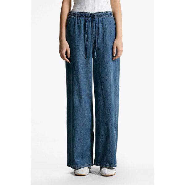 女性 ミア バンディング デニム パンツ T32F0NEW18TWL1 TOMMY JEANS