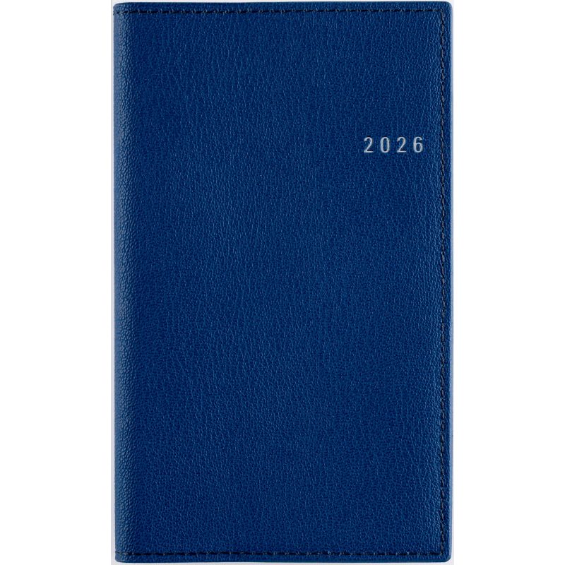 （まとめ買い）高橋書店 2026年 手帳 No.413 ニューダイアリーカジュアル3 手帳判 週間バーティカル式＆月間ブロック式 ネイビー [x3]